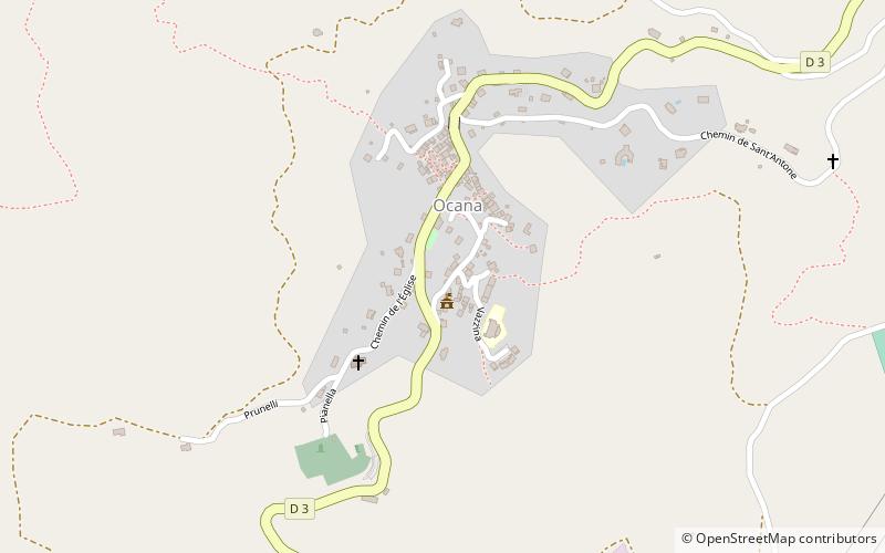 Ocana location map