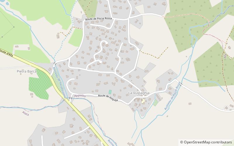 Appietto location map