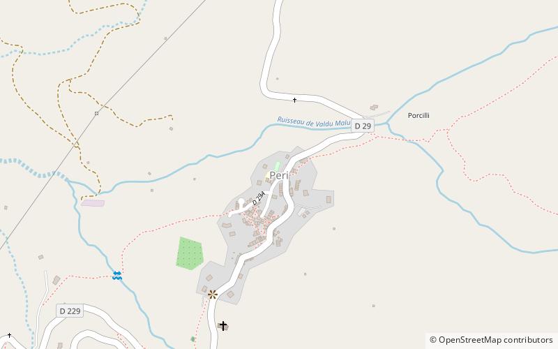 Peri location map