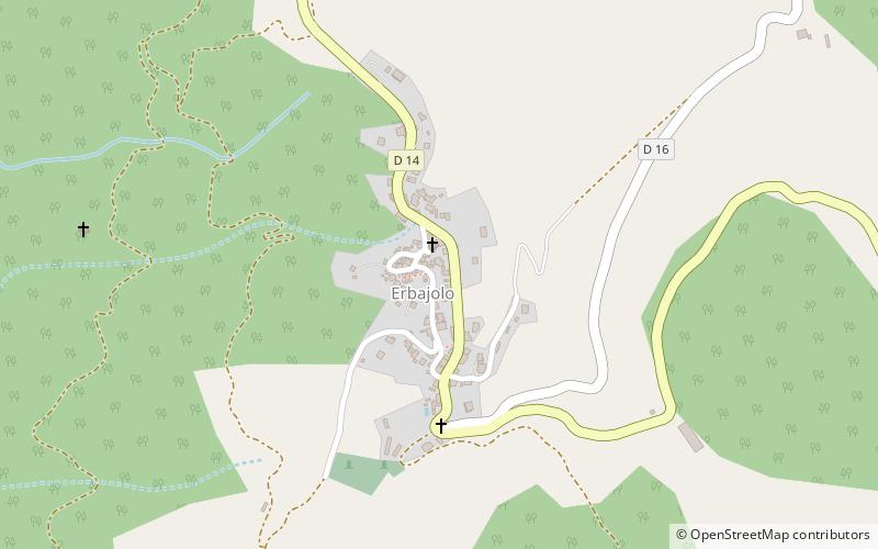 Erbajolo location map