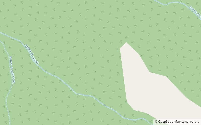 Favalello location map