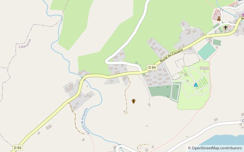 Calacuccia location map