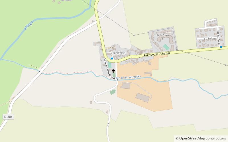 Saint-Romain Church location map