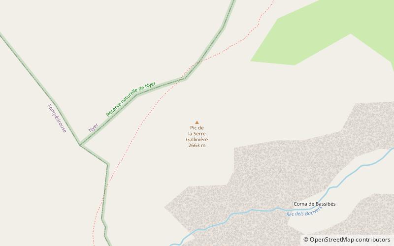 Pic de Serra Gallinera location map