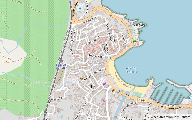 Banyuls AOC location map