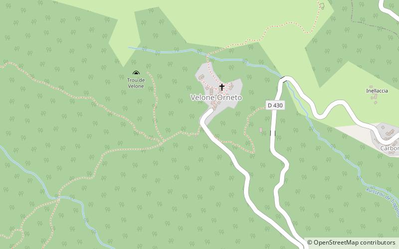 Velone-Orneto location map
