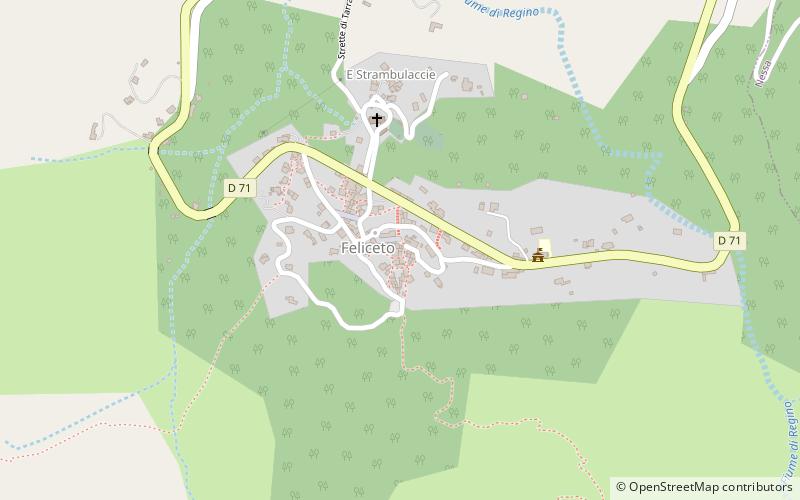 Feliceto location map