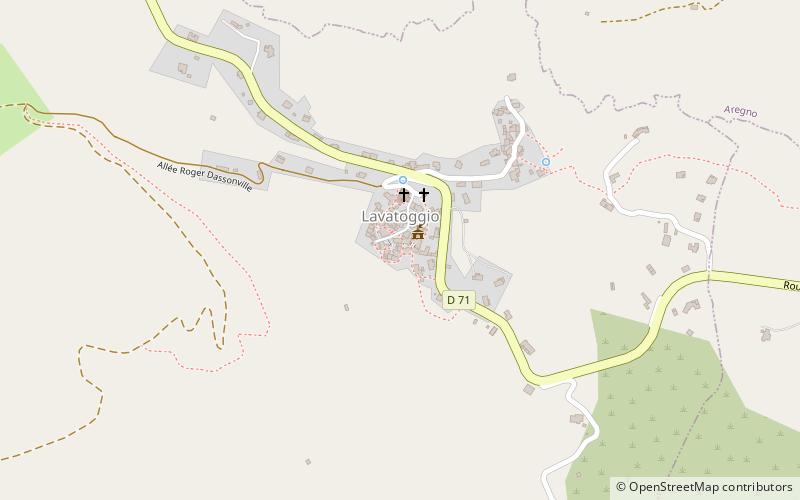 Lavatoggio location map