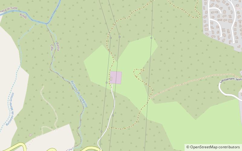 Monte Grossu location map
