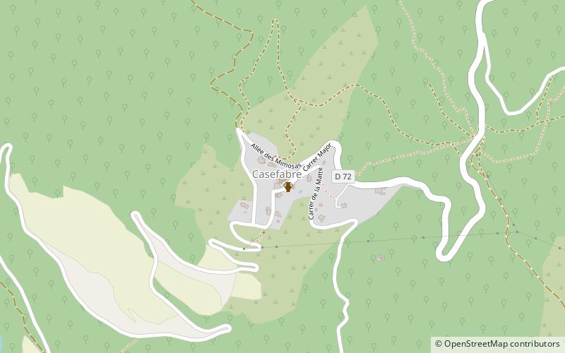 Église Saint-Martin de Casefabre location map