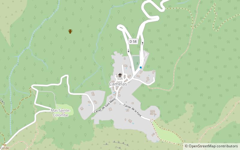 Église paroissiale Saint-Fructueux location map