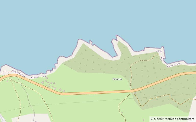 Torra di Pianosa location map