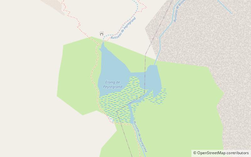 Étang de Peyregrand location map