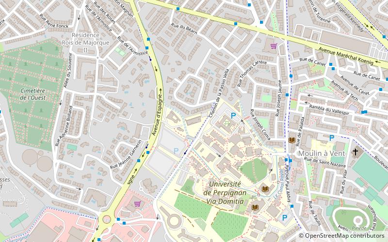 Bâtiment IAE location map