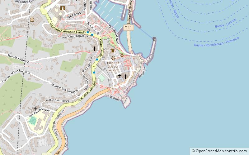 Église Sainte-Croix de Bastia location map