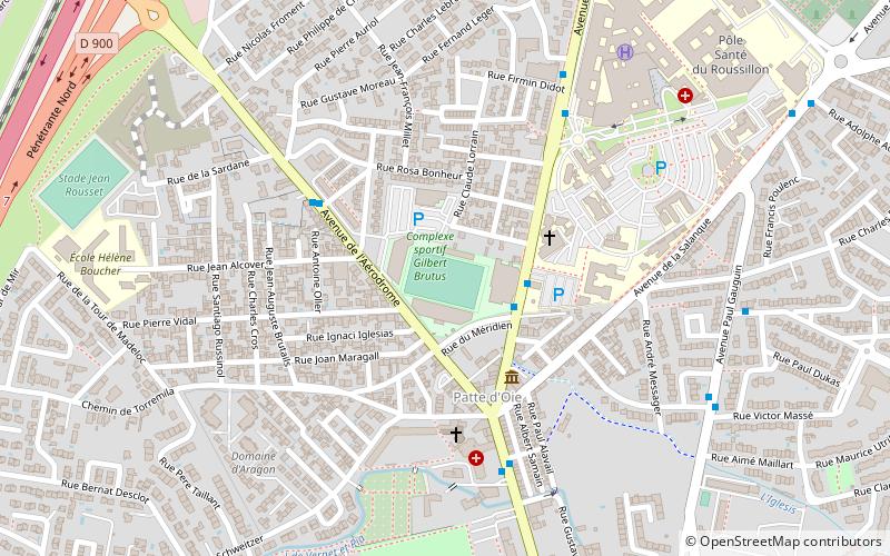 Estadio Gilbert Brutus location map