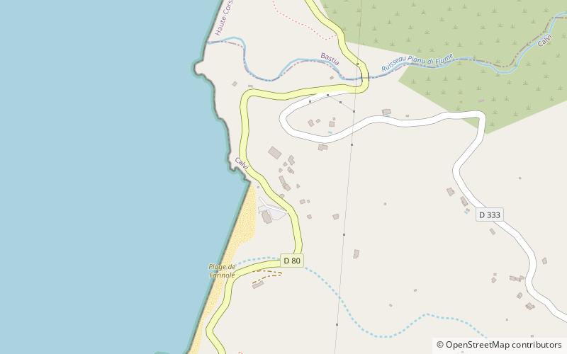 Farinole location map