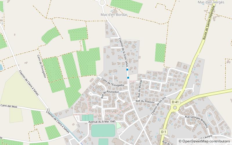 Claira location map