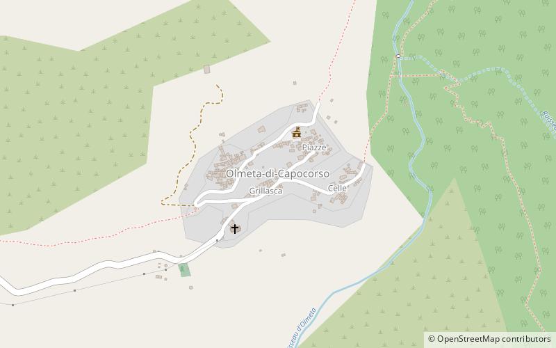 Olmeta-di-Capocorso location map