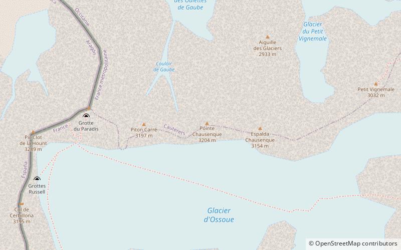 Pointe Chausenque location map