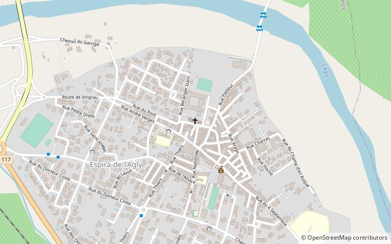 Église Sainte-Marie d'Espira-de-l'Agly location map