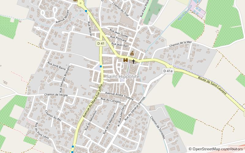 Saint-Hippolyte location map