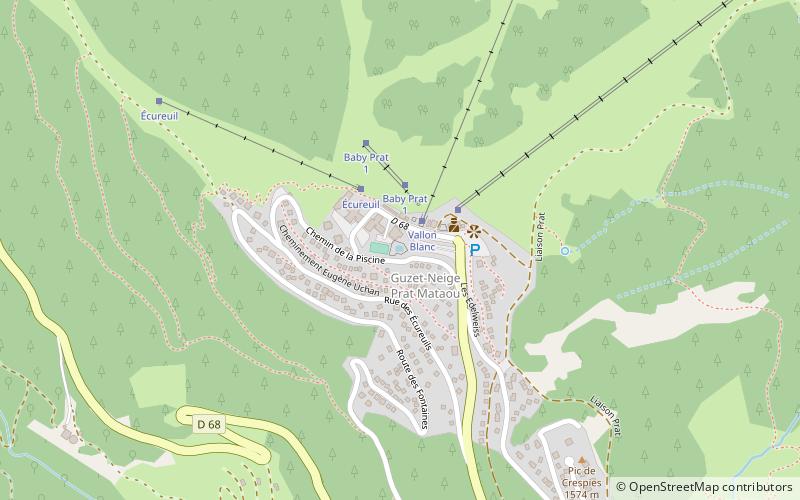 Guzet-Neige location map