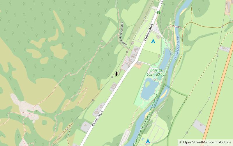 Chapelle d'Agos location map