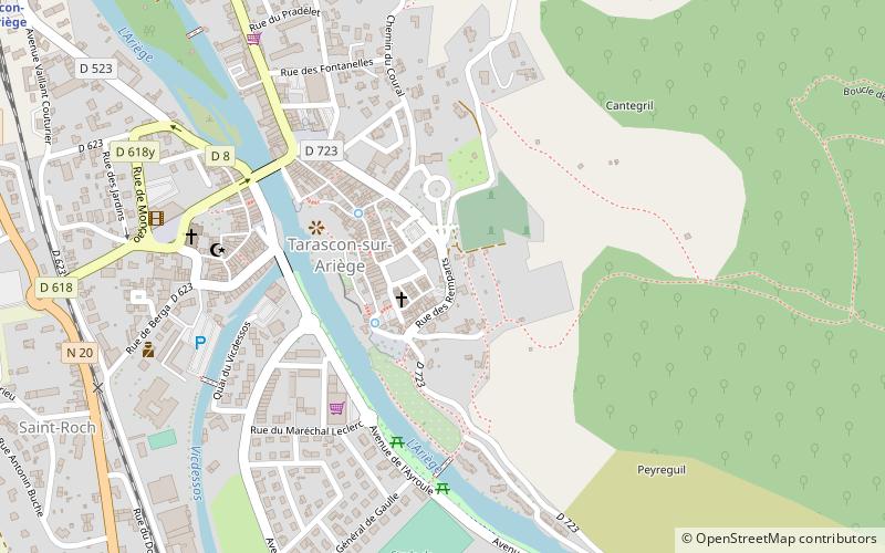 Tour Saint-Michel location map