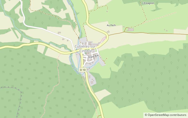 Cubières-sur-Cinoble location map