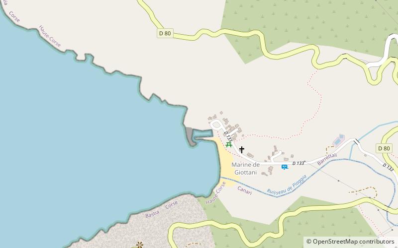 tour de giottani location map