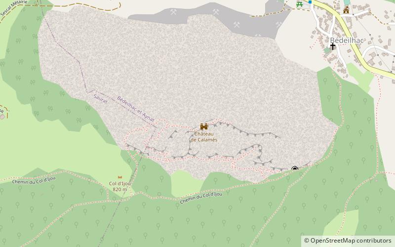 Château de Calamès location map