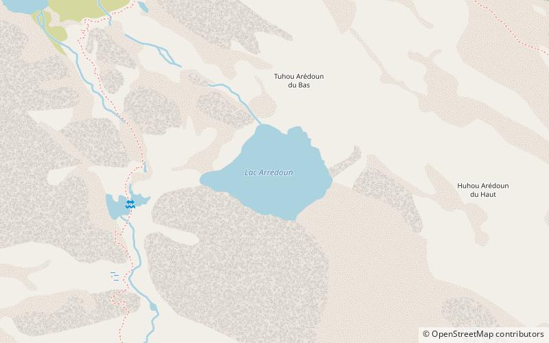Lac d'Arredoun location map