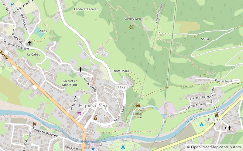 Esquièze-Sère location map