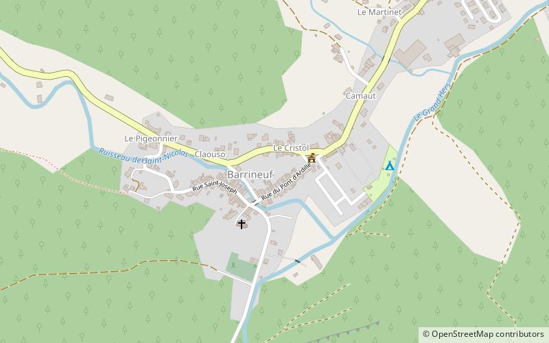 Fougax-et-Barrineuf location map