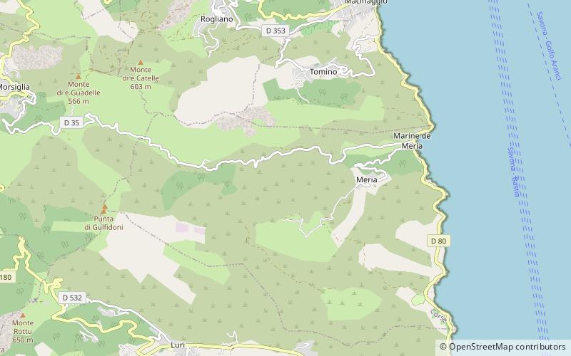 Meria location map