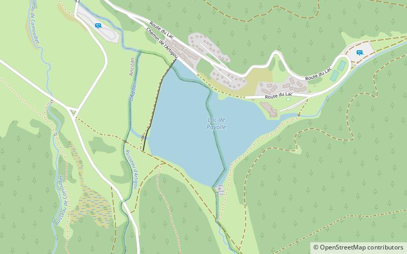 Lac de Payolle location map