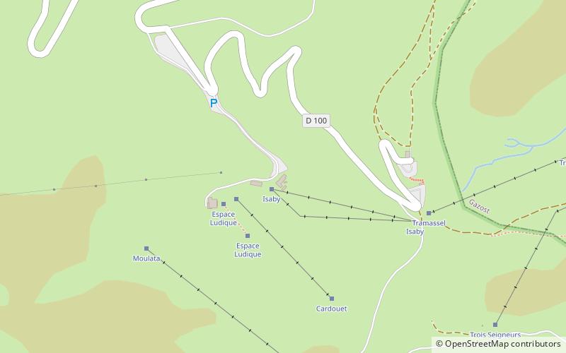 Hautacam location map