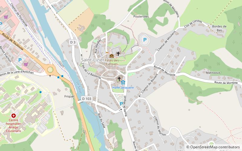 Notre-Dame-de-la-Sède Cathedral location map