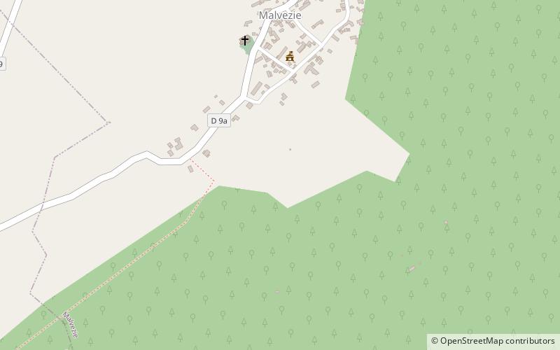 Malvezie location map