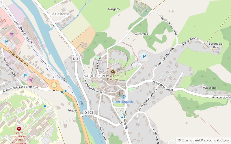 Palais des Evêques location map