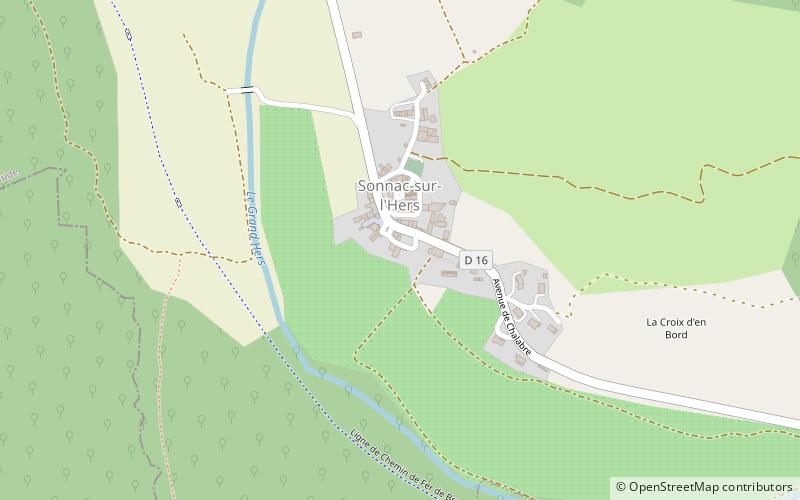 Sonnac-sur-l’Hers location map