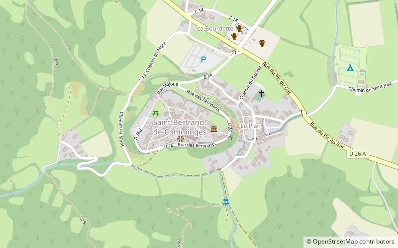 Frontignan-de-Comminges location map