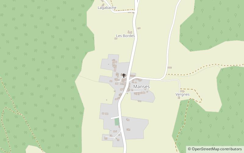 Croix en fer forgé location map