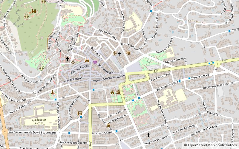 Porte de la Rade location map