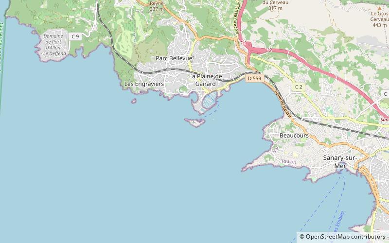 universal exposition of wines and spirits bandol location map