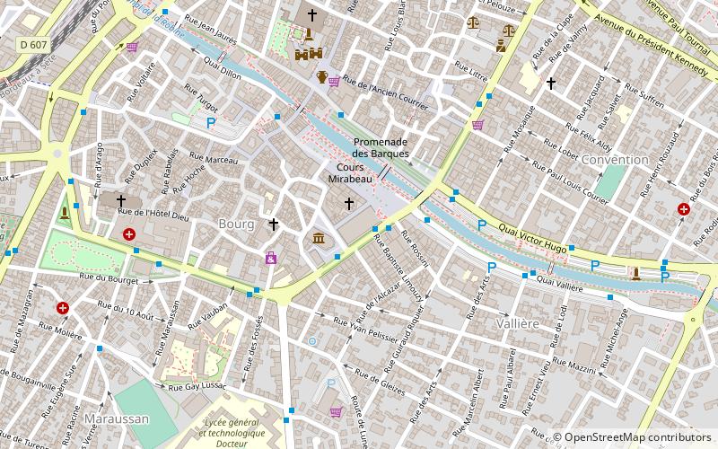 Les Halles location map