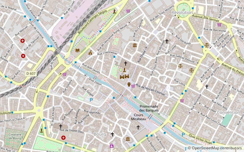 Palais des archevêques de Narbonne location map