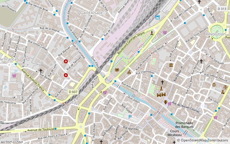 Médiathèque de Narbonne location map
