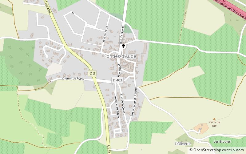 Fontiès-d'Aude location map